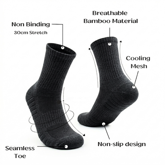 Breathable Stretch Socks